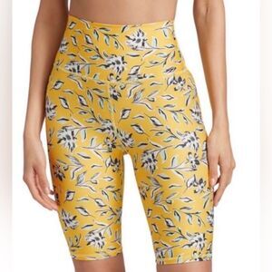 Alice+Olivia Aaron Floral high waist bike shorts NWT Size XS